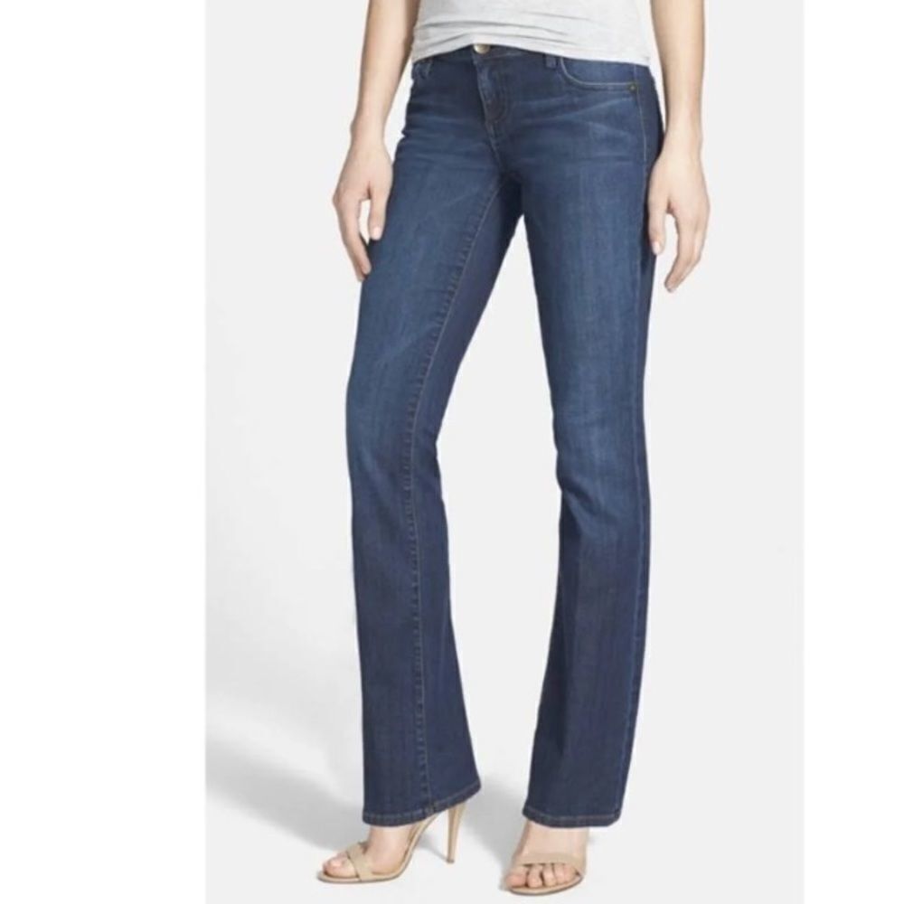 Kut from the Kloth Farrah baby boot dark wash size 6 jeans
